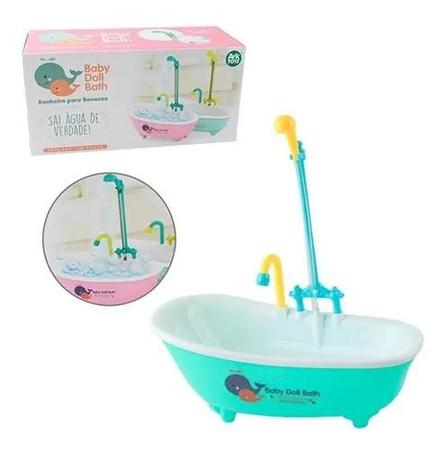 Doll hot sale bath toy