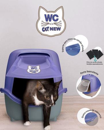Imagem de Banheiro para Gatos Cat New - Plast Pet