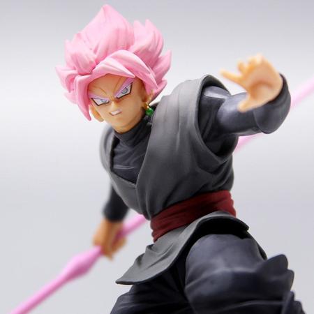 Boneco Dragon Ball Super Goku Black Super Saiyajin Rose Colosseum