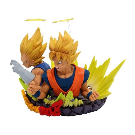 Banpresto Dragon Ball Z Com: Figuration Vol. 2 Super Saiyan Vegeta & Goku -  Colecionáveis - Magazine Luiza