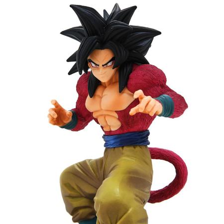 Boneco Dragon Ball Z Goku Super Sayajin 4 Dokkan Battle