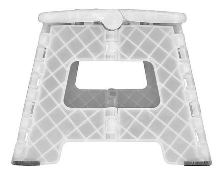 Banqueta Banquinho Escada 1 Degrau 22cm Kala Até 150kg Slim 403628 Imagem de Banqueta Banquinho Escada 1 Degrau 22cm Kala Até 150kg Slim 403628