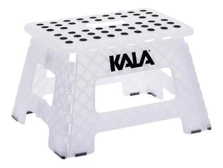 Banqueta Banquinho Escada 1 Degrau 22cm Kala Até 150kg Slim 403628 Imagem de Banqueta Banquinho Escada 1 Degrau 22cm Kala Até 150kg Slim 403628