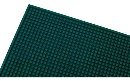 Imagem de Bar Mat 45 X 30 Verde Porta Copos Escorredor