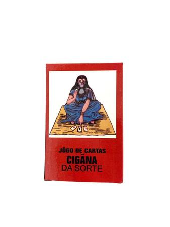 Tarot Baralho - Jogo De Cartas Cigana Da Sorte - Casa do Cigano - A Maior  Loja de Umbanda e Candomblé do Brasil