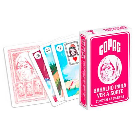 BARALHO TAROT COPAG PARA VER A SORTE 48 CARTAS, CIGANO