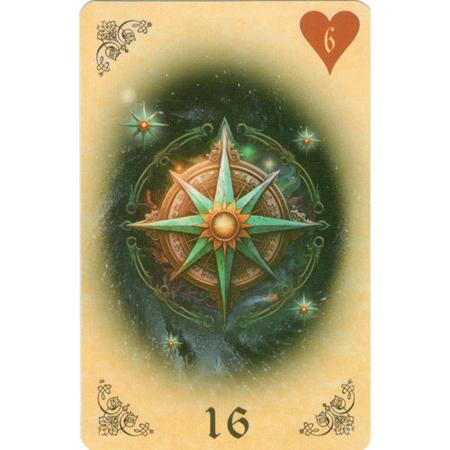 Baralho Cigano Gilded Reverie Lenormand