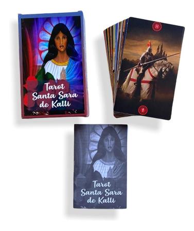 Baralho Tarô Cigano Santa Sara Kali 36 Cartas Iniciantes Nf