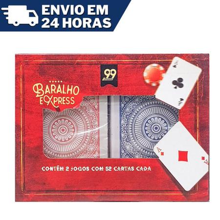 Jogo De Baralho 100% Plástico Western Br-21