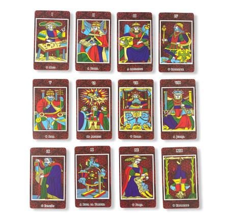 Imagem de Baralho Enciclopédia do Tarot  24 cartas com manual explicativo
