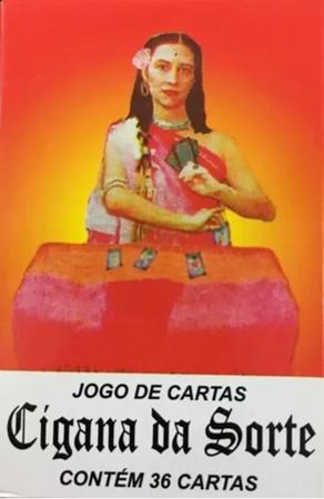 Tarot Baralho - Jogo De Cartas Cigana Da Sorte - Casa do Cigano - A Maior  Loja de Umbanda e Candomblé do Brasil