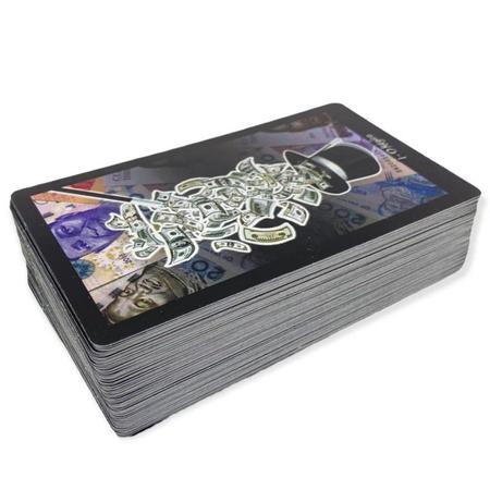 Baralho O Tarot do Dinheiro Dourado 78 cartas plastificado em