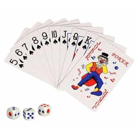 Jogo De Cartas Baralho Completo Paciência 21 Buraco Truco Poker