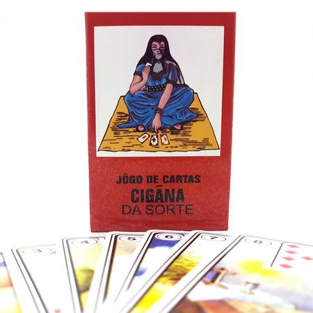 Baralho Tarô Cigana da Sorte Marselha Lenormand 36 cartas - neilomar -  Baralho - Magazine Luiza