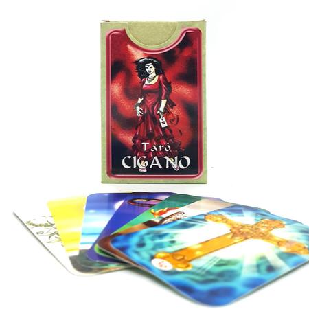 Baralho Tarot Cigano Deck Lenormand 36 Cartas Plastificado