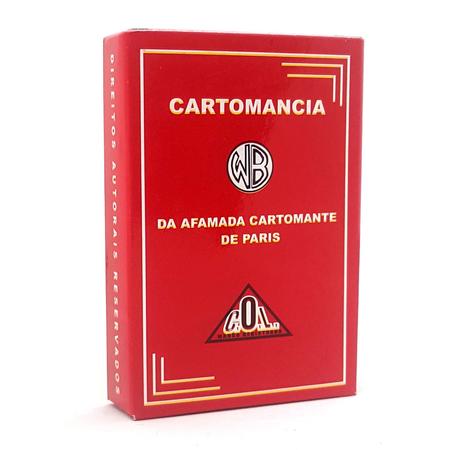 KIT Tarô Baralho Tenda Da Cigana Lenormand Cartomancia - 36 Cartas