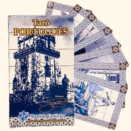 Baralho O Tarot do Dinheiro Dourado 78 cartas plastificado em