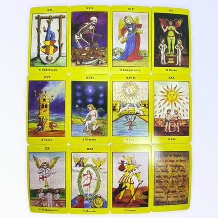 Jogo de Cartas Tarot Revalando os Mistérios do tarot - Estrela Magia - Tarô  / Baralho Cigano - Magazine Luiza