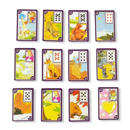 Tarot Cigano Para Iniciantes Lilás 36 Cartas e Manual