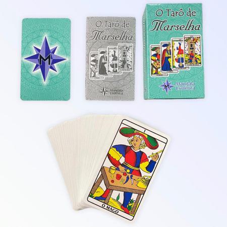 Conjunto de cartas de tarô, 78 peças do jogo de cartas de previsão