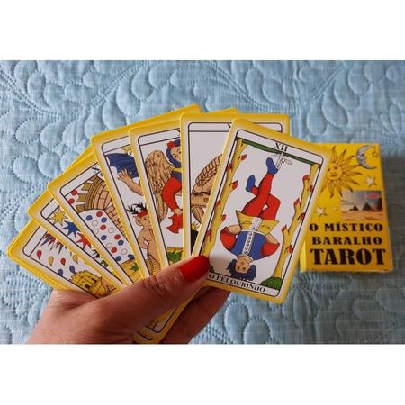 Baralho Tarot dos Orixás Colorido Oráculo Deck 22 Cartas 