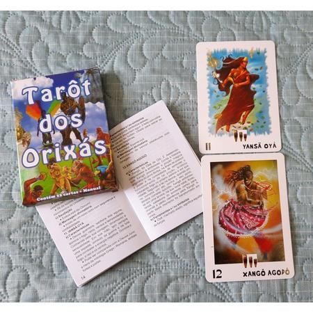 Tarot dos Orixás Grátis  Tarot, Jogo de cartas ciganas, Cartas de