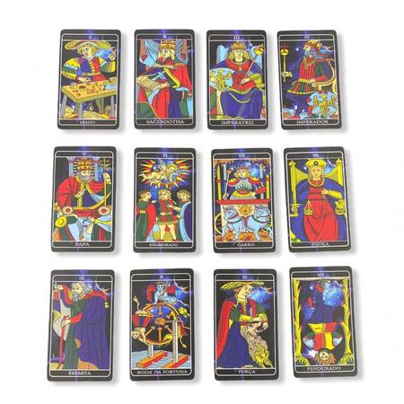 Baralho O Tarot Dourado Oráculo Deck 24 Cartas na Americanas Empresas