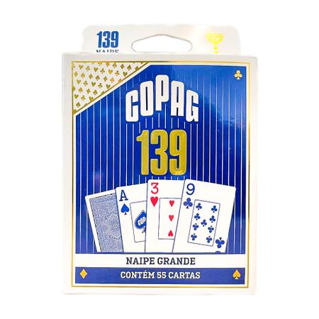 2 Baralho Copag 139 Original Premium Jogo Buraco 108 Cartas