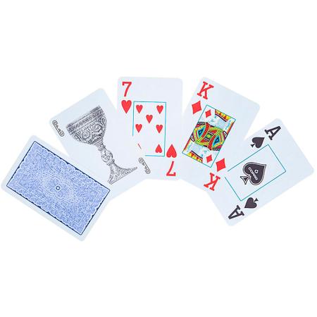 Baralho Jogo c/ Dados Truco Poker Cacheta 21 Buraco Mágica no Shoptime