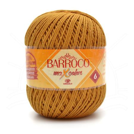 Barbante Barroco MaxColor nº 6 400g - Círculo Imagem de Barbante Barroco MaxColor nº 6 400g