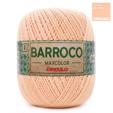 Imagem de Barbante Barroco MaxColor nº04 200g - 4224 Peach Fuzz