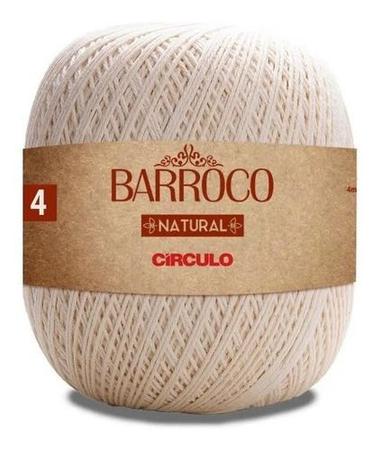 Imagem de Barbante Barroco Natural 700g Nº 4, 6, 8 E 10 - Escolha