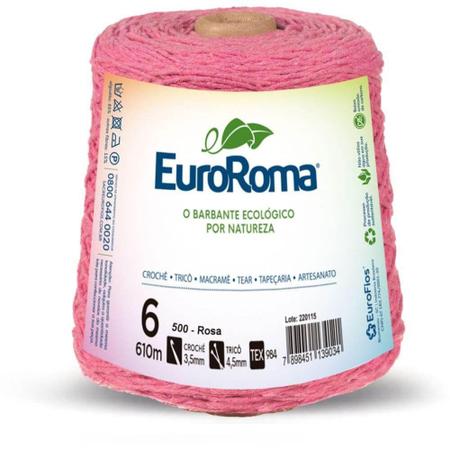 Barbante Color Nº 6 610m 600g Euroroma Imagem de Barbante Color Nº 6 610m 600g Euroroma