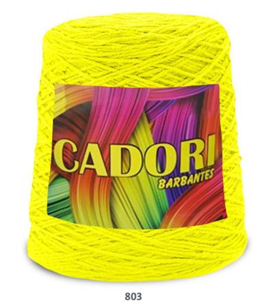 Imagem de Barbantes Cadori 700m Amarelo Neon Nº 6