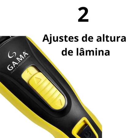Barbeador Gama 9 em 1 Maquina de corte cortador de cabelo aparador de pelos nariz bigode cabelo corpo GCX623 Maquina de Cortar Cabelo Magazine Luiza