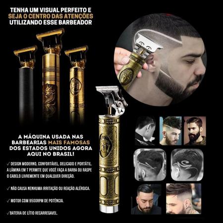 Imagem de Barbeador Maquininha Barba Max Shave Original C/ 2 Baterias 