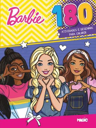 66 desenhos da Barbie para colorir