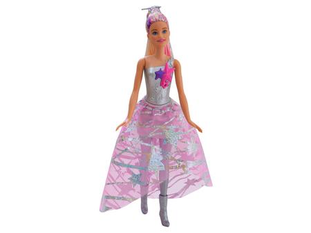 BARBIE AVENTURA NAS ESTRELAS BONECA VESTIDO GALACTICO MATTEL DLT25