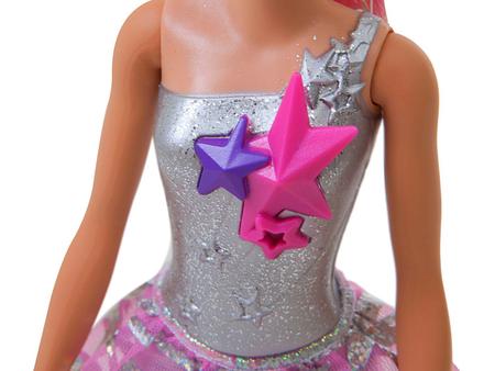 BARBIE AVENTURA NAS ESTRELAS BONECA VESTIDO GALACTICO MATTEL DLT25