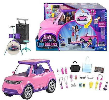 Conjunto Brinquedo Veículo Carro Carrinho Barbie Em Um Mundo De Video Game  Hero - Mattel - Carrinho de Brinquedo - Magazine Luiza