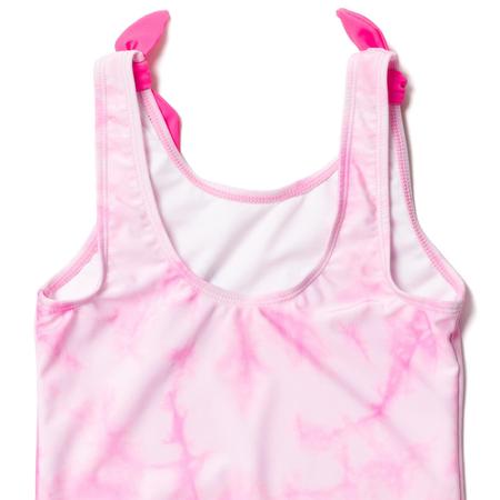 Barbie Big Girls One Piece Banho Terno Tie Dye Rosa 14-16 Imagem de Barbie Big Girls One Piece Banho Terno Tie Dye Rosa 14-16