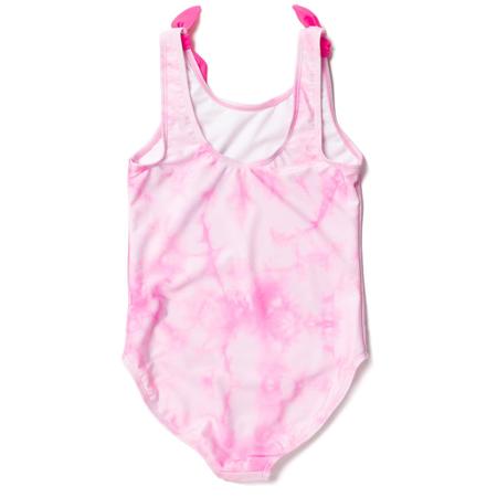 Barbie Big Girls One Piece Banho Terno Tie Dye Rosa 14-16 Imagem de Barbie Big Girls One Piece Banho Terno Tie Dye Rosa 14-16