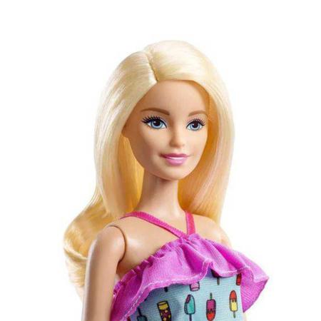 Boneca Barbie e Veiculo - Barbie e Bicicleta - Mattel - FTV96