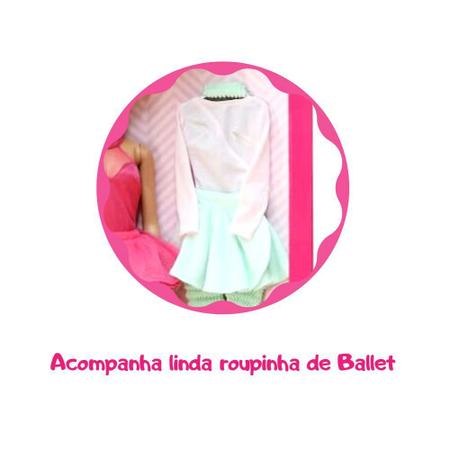 Boneca Barbie Profissões Bailarina 65cm Pupee - Brinquedos e Jogos - Bonecas  e Acessórios - Bonecas