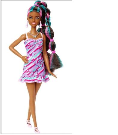 Imagem de Barbie Boneca Totally Hair Morena - Mattel