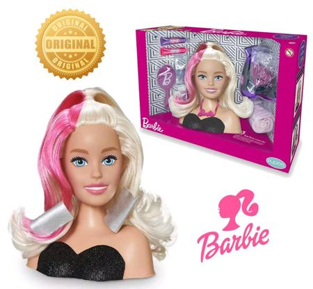 Kit De Bonecas Barbie Styling Hair Brincar De Cabeleireira - R$ 338,45