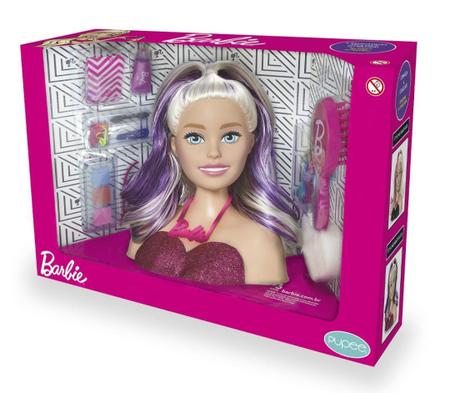 Boneca de Maquiar - Busto Barbie - Styling Head Faces - Pupee - Boneca  Barbie - Magazine Luiza