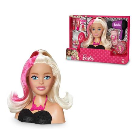 Kit De Bonecas Barbie Styling Hair Brincar De Cabeleireira