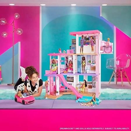 Barbie Carro Conversível Rosa - Mattel HBT92 - Arco-Íris Toys
