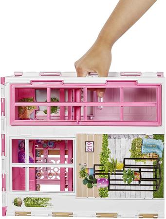 BARBIE CASA COM BONECA CENARIO GLAM- HCD48-Mattel - Star Brink